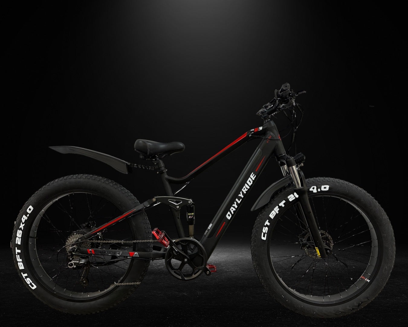 FATBIKE ÉLECTRIQUE DOUBLE SUSPENSION