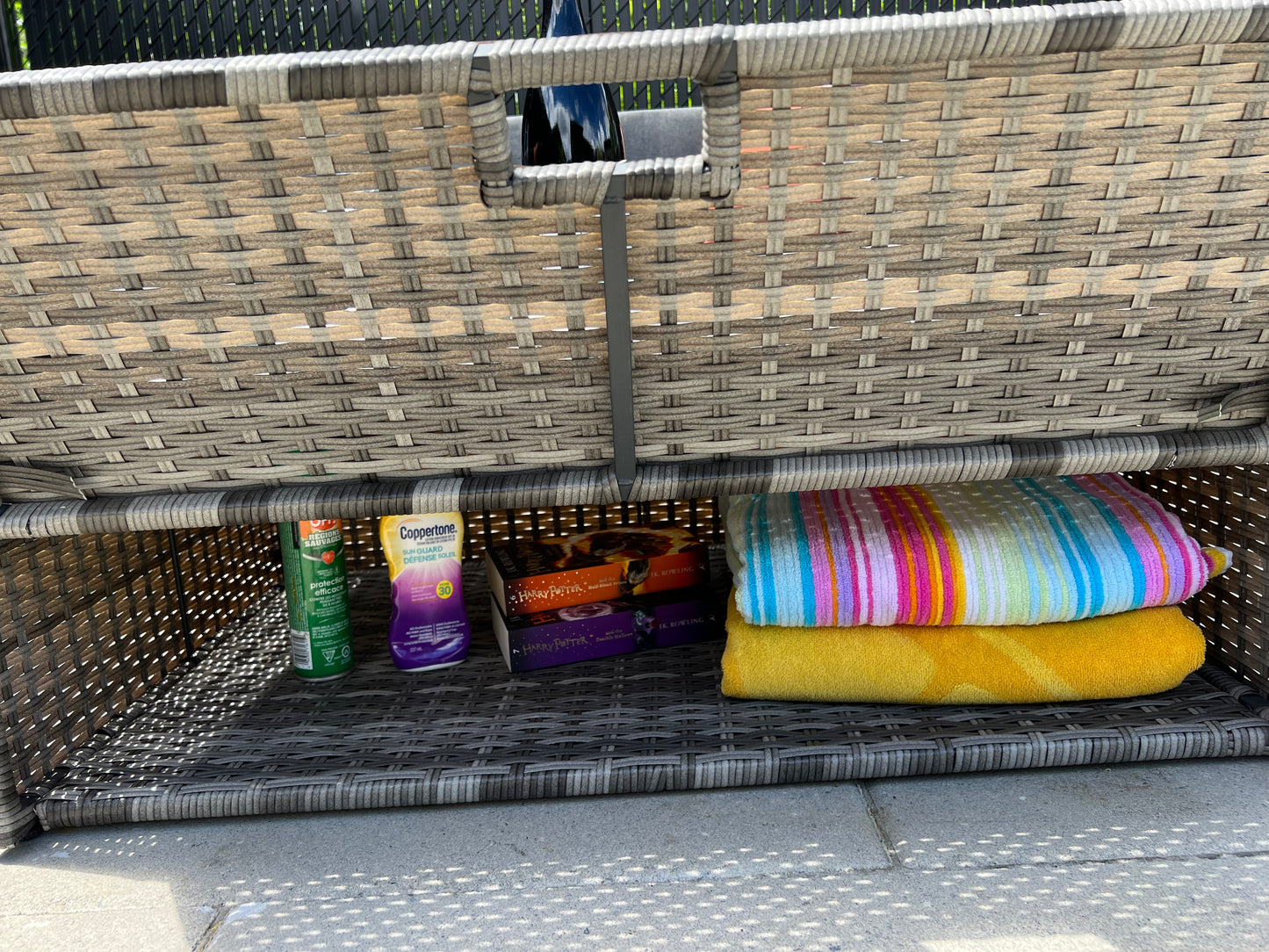 Sectionnel table rangement intégrée