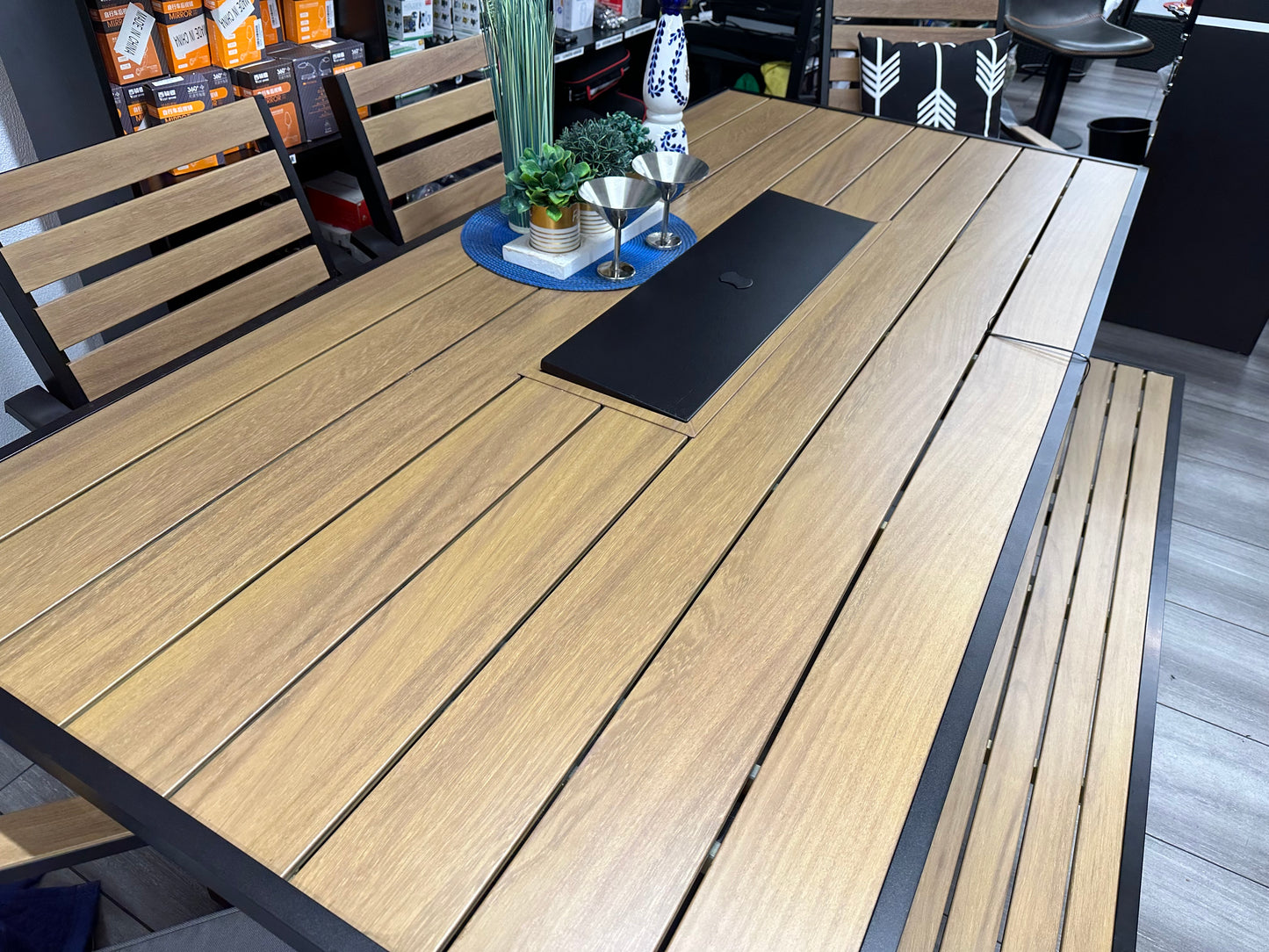 Salle à manger Effet bois