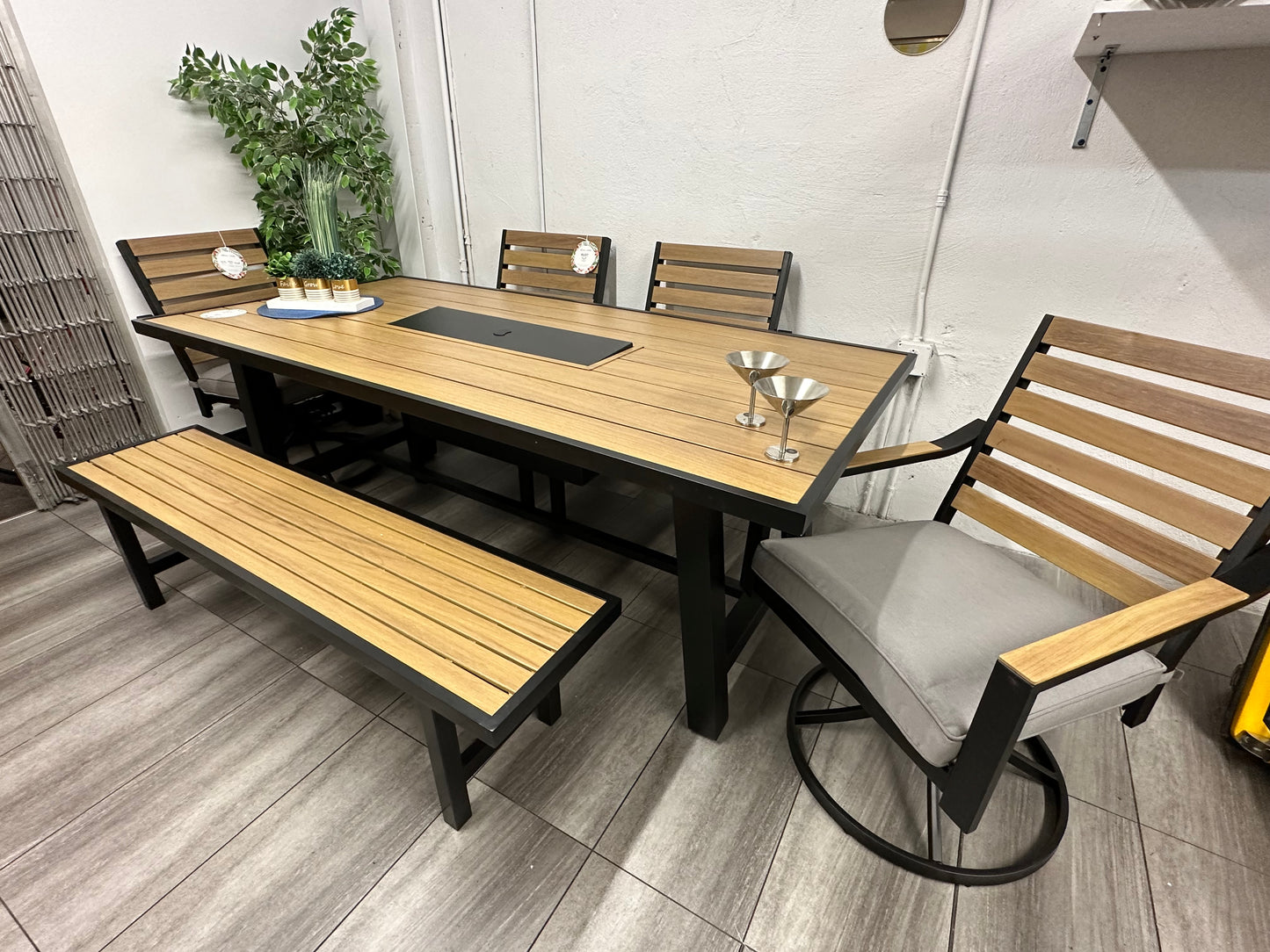 Salle à manger Effet bois