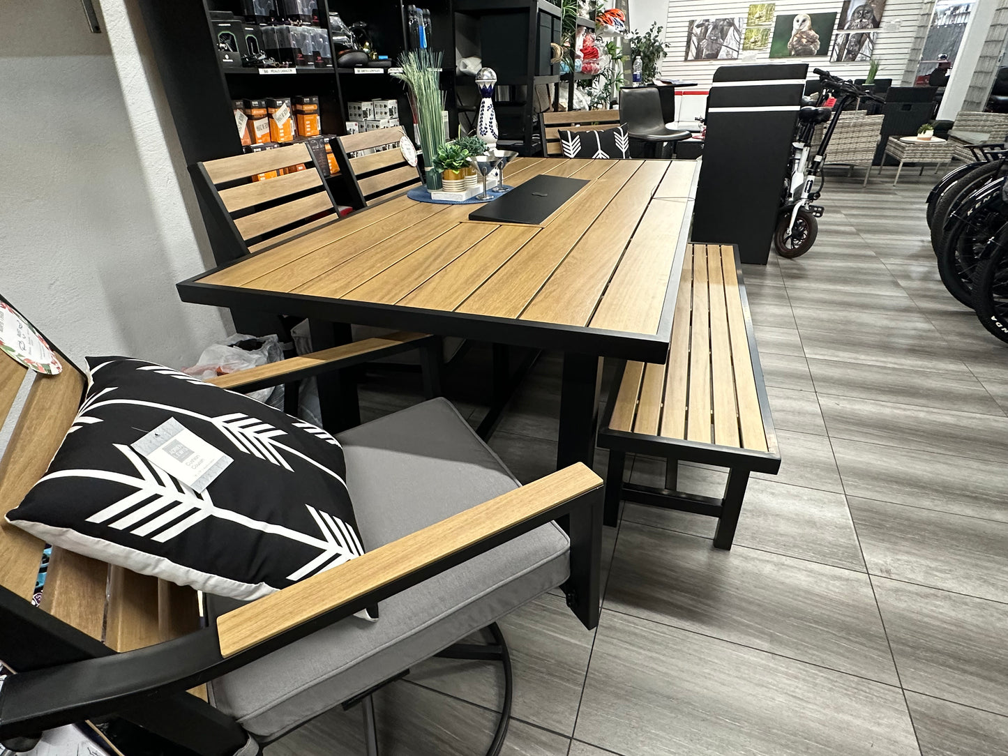 Salle à manger Effet bois