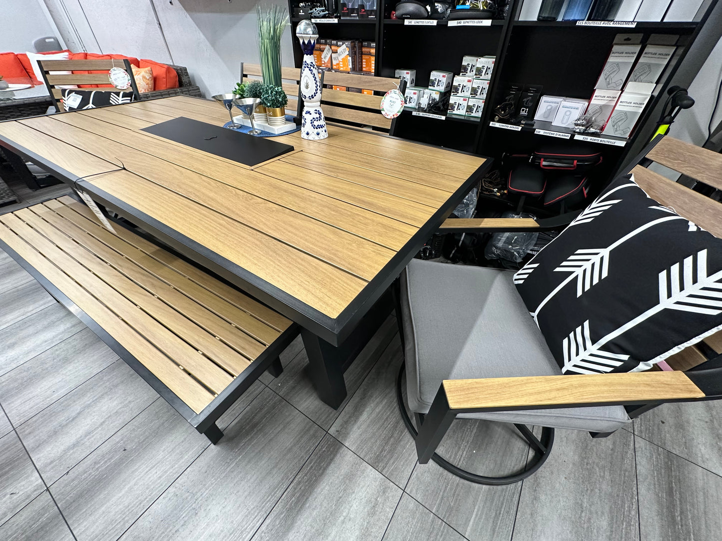 Salle à manger Effet bois