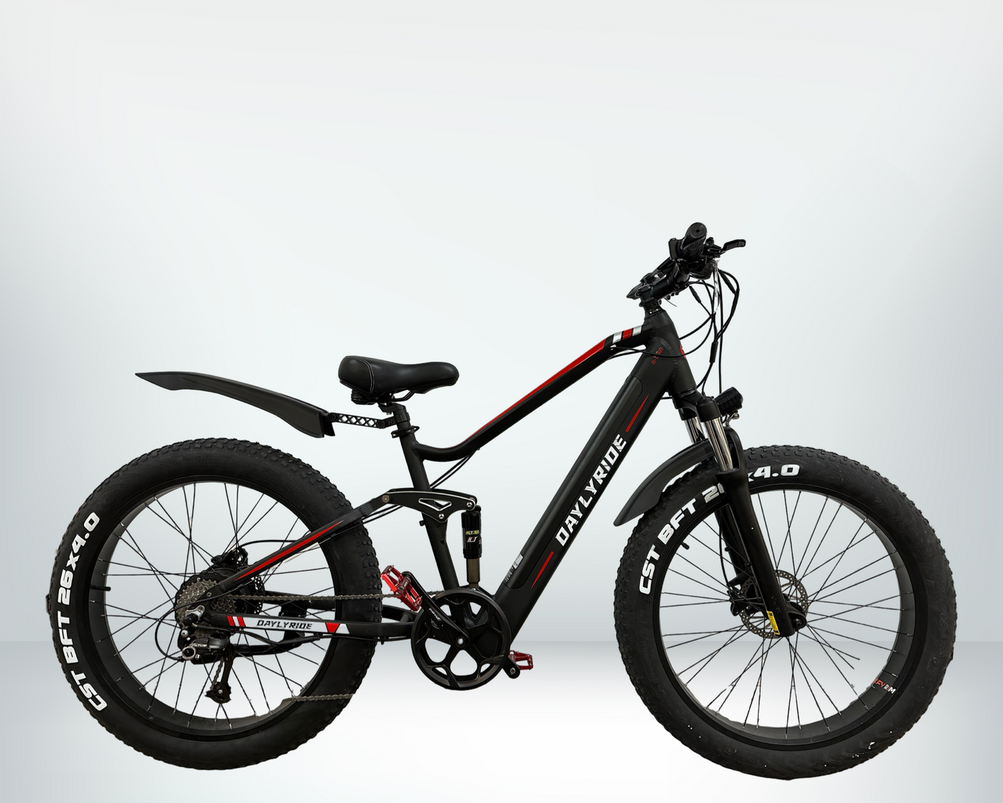 FATBIKE ÉLECTRIQUE DOUBLE SUSPENSION