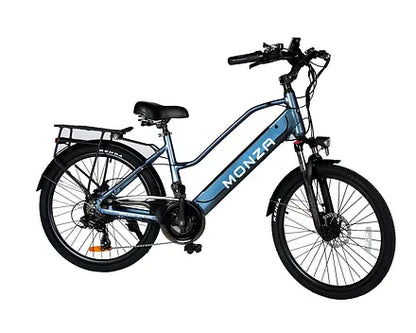 Vélo électrique Monza blanc — 500 W (48 V, 10 Ah / 480 Wh)