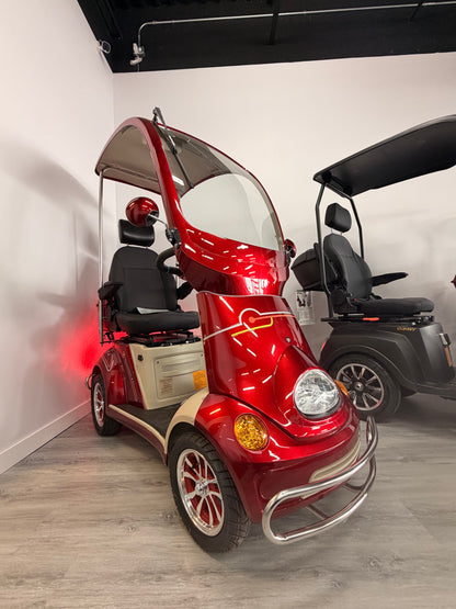 Quadriporteur Ecolocycle ET4 CLASSIC AVEC TOIT