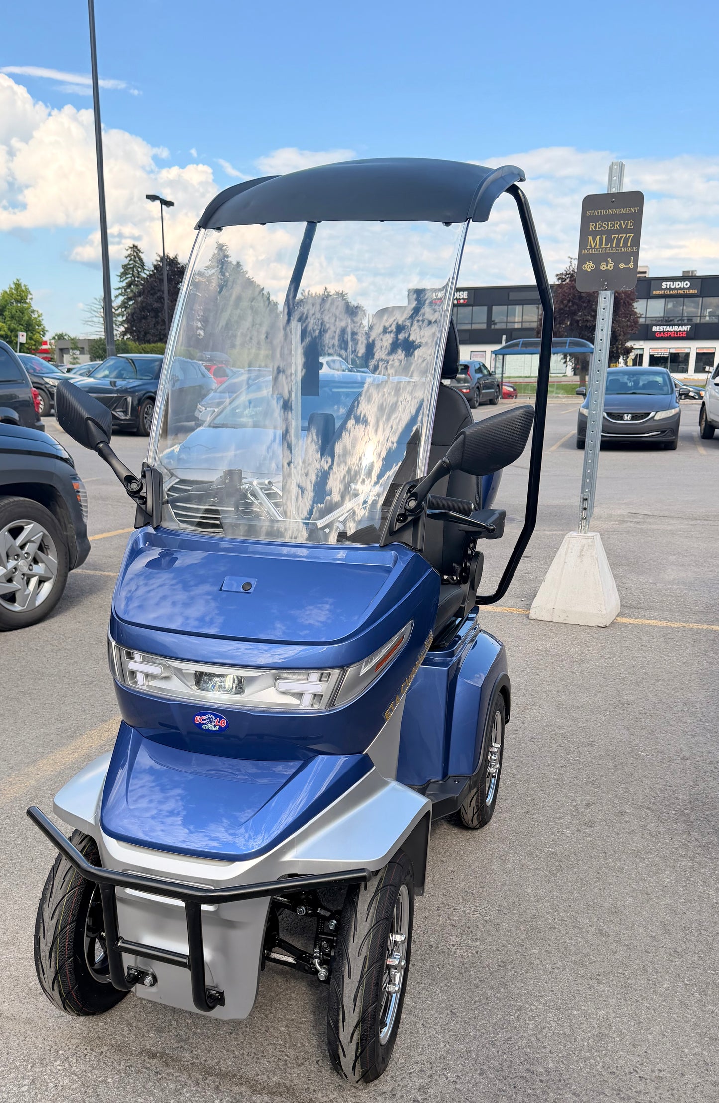 QUADRIPORTEUR ECOLOCYCLE ET4 CLASSIC SE
