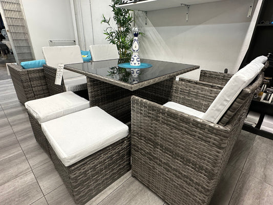 Salle a manger gris